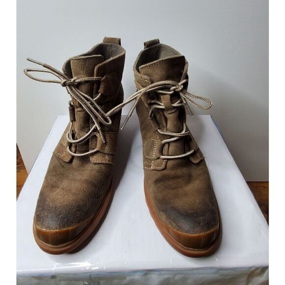 Sorel suede size 9 UK 7 EU 40 boots - Picture 1 of 10